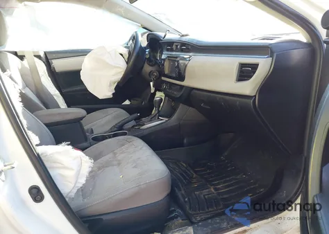 2016 Toyota Corolla Le z USA, uszkodzony, nr VIN 2T1BURHE7GC586942